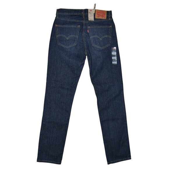 Levi's 511 Slim Fit Jeans Men's Size 32x36 Stretch Denim Dark Wash NWT - Picture 3 of 10